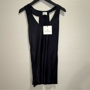 Chloé Kristyn Navy Blue Sleeveless Viscose Top – Size M – NWT